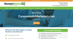 Desktop Screenshot of consummatemarketers.com