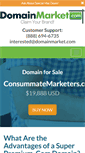 Mobile Screenshot of consummatemarketers.com